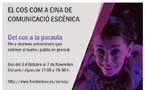 Curs monogràfic de teatre (Inscripció fins 02/10/2017)